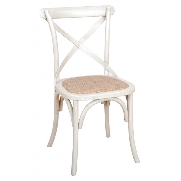 Crossback Chair Cream